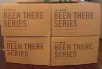 Starbucks Coffee Been There Series EMPTY Mug Boxes Aqua 2017 2018 LOT of 4.  - Sold on eBay Nov, 1st 2018 for $10.00