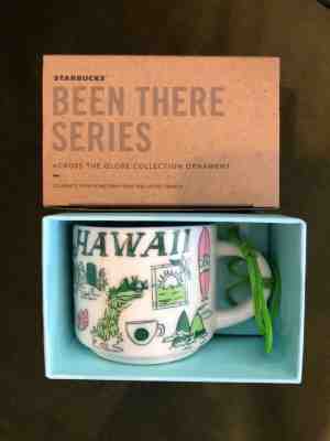 New Starbucks Demitasse HAWAII BEEN THERE 2018 Ornament Mug  - Sold on eBay Oct, 31st 2018 for $22.99