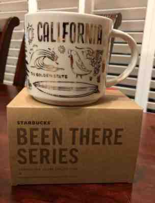 NEW!!! STARBUCKS 14 fl ozs “BEEN THERE SERIES” California Holiday Mug $40 - Sold on eBay Oct, 30th 2018 for $40.00