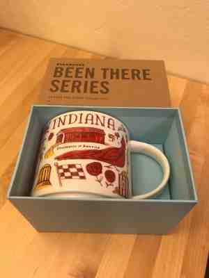 Indiana Starbucks Been There Series Mug - Sold on eBay Oct, 30th 2018 for $16.95