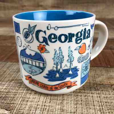 Starbucks Coffee Been There Series Mug 2017 GEORGIA Cup 14 oz  - Sold on eBay Oct, 30th 2018 for $15.99