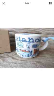 NEW Idaho Starbucks Been There Series Coffee Mug Ornament 2 oz Cup - Sold on eBay Oct, 29th 2018 for $20.00