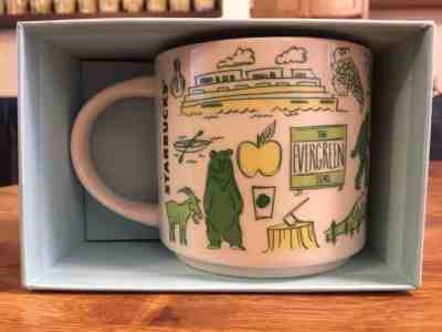 Starbucks Mug 2018 Washington Been There Series" 14 oz. - Brand new! NEW Price - Sold on eBay Oct, 29th 2018 for $19.00