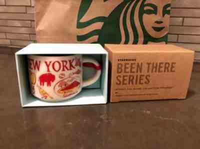 Starbucks Been There New York Ornament Mini Mug Baseball NY State Landmarks - Sold on eBay Oct, 29th 2018 for $24.99