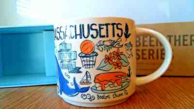 Starbucks Massachusetts Coffee Mug Been There Lobster Mayflower Cape Cod New  - Sold on eBay Oct, 28th 2018 for $29.99