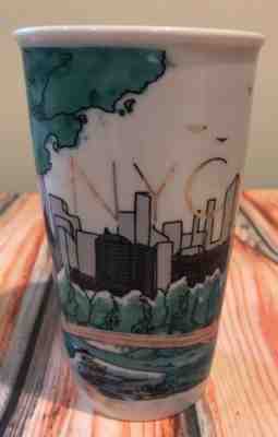 Starbucks Been There Collectible NYC Ceramic Tumbler Travel To Go Mug 12 oz New  - Sold on eBay Oct, 28th 2018 for $44.88