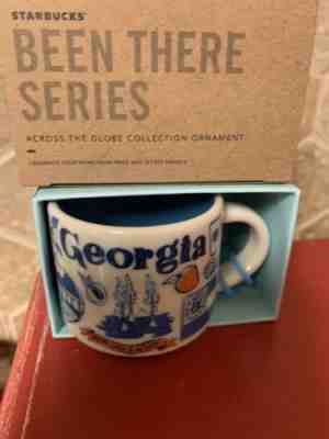 Starbucks Georgia Mug “Been There Collection” Christmas Ornament NWT - Sold on eBay Oct, 27th 2018 for $12.00
