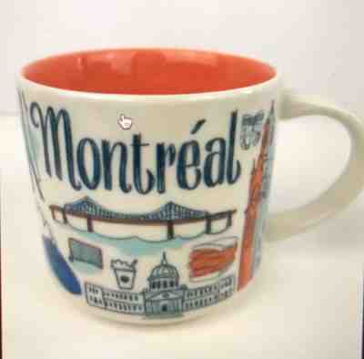 Starbucks Been There Collection Coffee Mug Montreal New NIB 14oz US shipping - Sold on eBay Oct, 27th 2018 for $38.88