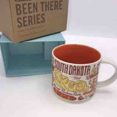 South Dakota Starbucks Been There Series Coffee Mug 14oz Cup Across Globe 2018 - Sold on eBay Oct, 25th 2018 for $30.00
