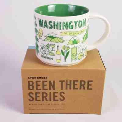 Starbucks Washington 2018 Limited BEEN THERE Ceramic Coffee Cup 14 oz Mug - Sold on eBay Oct, 24th 2018 for $29.95
