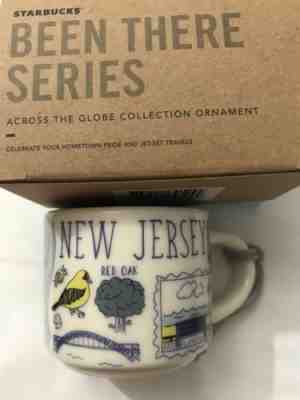 Starbucks New Jersey Been There Series 2 Fl Oz Ceramic Ornament 2018 New in Box - Sold on eBay Oct, 23rd 2018 for $19.95