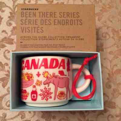 Starbucks Been There Canada Ornament 2 oz. - Sold on eBay Oct, 22nd 2018 for $20.95