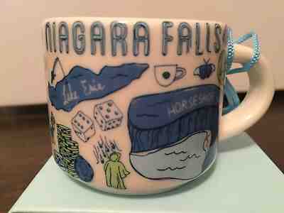 STARBUCKS NIAGARA FALLS BEEN THERE SERIES ORNAMENT 2oz - NIB / NWT - Sold on eBay Oct, 22nd 2018 for $27.23