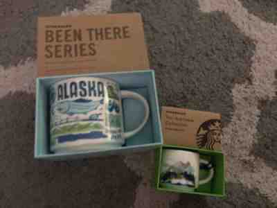 Starbucks Alaska You are Here 2 Oz Mini Mug Christmas Ornament Been There Mug - Sold on eBay Oct, 20th 2018 for $40.00
