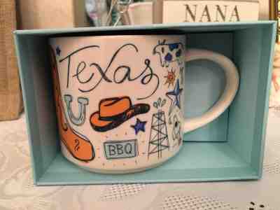 Starbucks Texas  Been There Mug - MIB - FREE SHIPPING - Sold on eBay Oct, 19th 2018 for $24.50