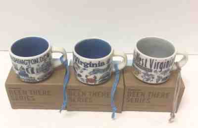 Starbucks Washington DC Virginia W Virginia Ornaments Been There Demitasse NEW - Sold on eBay Oct, 18th 2018 for $65.00