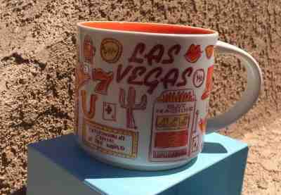 Starbucks BTS "Been There Series" Coffee Cup 14 oz - Las Vegas - Sold on eBay Oct, 18th 2018 for $24.55
