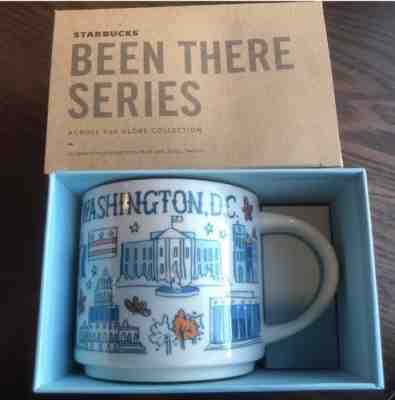 New Starbucks Washington, DC Been There Collection Cup Mug 14oz - Sold on eBay Oct, 17th 2018 for $20.99
