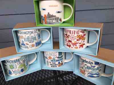 Choose One Starbucks I’ve been There Collection 14 Oz. Coffee Mug - Sold on eBay Oct, 17th 2018 for $18.99