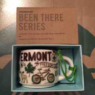 Starbucks Vermont Been There 2 oz. Ornament Mug - Sold on eBay Oct, 16th 2018 for $23.95