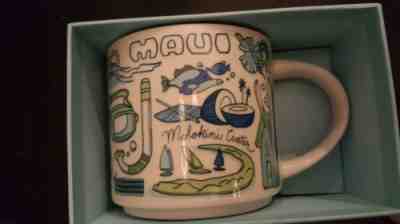 NEW 2018 Starbucks MAUI Hawaii  Been There Series 14 Oz Ceramic Cup Mug - Sold on eBay Oct, 15th 2018 for $19.99