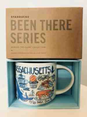 Starbucks Been There MASSACHUSETTS Across the Globe Collection 14oz Mug NIB - Sold on eBay Oct, 15th 2018 for $20.00