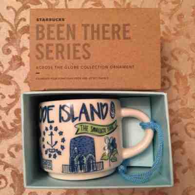 Starbucks Rhode Island Been There Series 2oz Ornament Mug - Sold on eBay Oct, 13th 2018 for $26.00