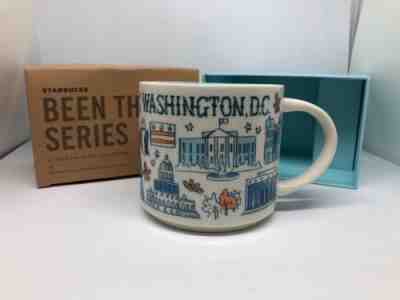 NEW Starbucks Washington D C Been There Series Across Globe Coffee Mug Cup NWT - Sold on eBay Oct, 13th 2018 for $8.50