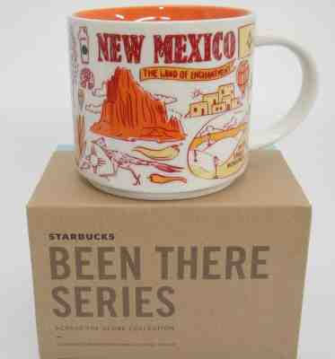 Starbucks New Mexico Been There Mug Points Interest Across Globe 2017 14oz NIB - Sold on eBay Oct, 13th 2018 for $31.49
