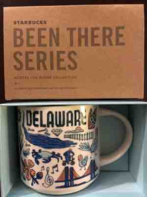2018 Starbucks Coffee Cup Mug 14oz Been There Series DELAWARE NEW - Sold on eBay Oct, 13th 2018 for $45.00