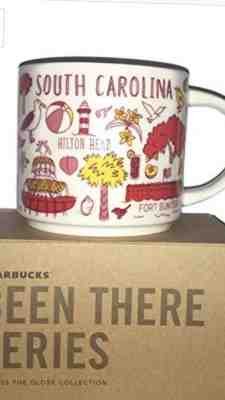 NEW Starbucks South Carolina Coffee Mug Been There Series in Original Box  - Sold on eBay Oct, 9th 2018 for $20.00