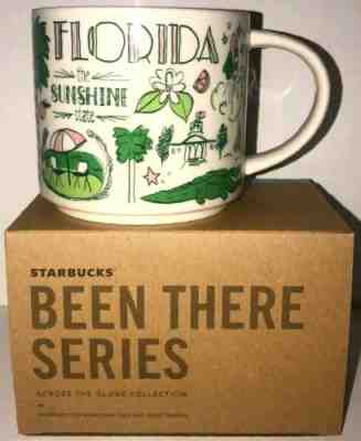 2018 Starbucks FLORIDA Been There Collection (BTC) 14 oz. Coffee Mug, NEW w/Box - Sold on eBay Oct, 9th 2018 for $20.85