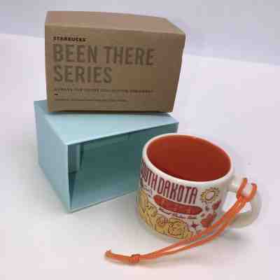 Starbucks South Dakota State Ornament Mug MINI Been There Across the Globe - Sold on eBay Oct, 9th 2018 for $28.00