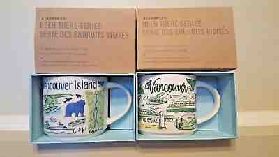 Starbucks Been There Series Vancouver & Vancouver Island (2MUGS) Set NWT - Sold on eBay Oct, 7th 2018 for $63.00