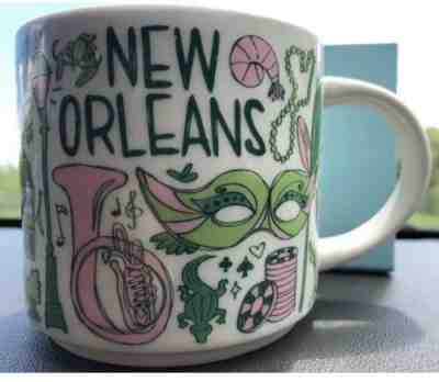 New Starbucks MUG/CUP NEW ORLEANS Been THERE SERIES  14 oz BOX Original - Sold on eBay Oct, 7th 2018 for $20.00