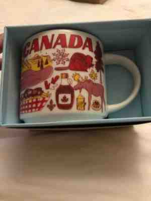 Starbucks Canada Coffee Mug Cup  “Been There Series” Collection USA Shipper - Sold on eBay Oct, 6th 2018 for $14.99