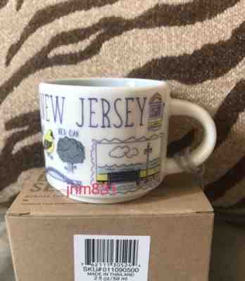 Starbucks New Jersey Been There Series 2 Fl Oz Ceramic Ornament 2018 New in Box - Sold on eBay Oct, 5th 2018 for $19.99