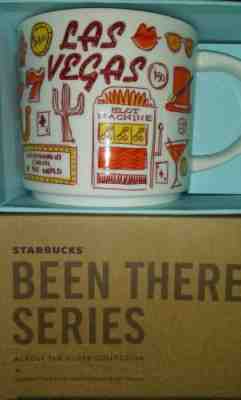 Starbucks Coffee Been There Series Mug 2018 LAS VEGAS Nevada 14 oz cup NWT & box - Sold on eBay Oct, 5th 2018 for $19.95