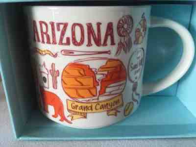 Starbucks ARIZONA Been There Series Coffee Mug Tea Cup 14 Oz - Sold on eBay Oct, 5th 2018 for $14.99