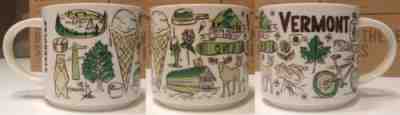Starbucks “Been There Collection” Vermont State Mug (New In Box) - Sold on eBay Oct, 5th 2018 for $20.00
