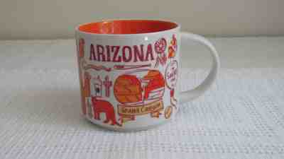 STARBUCKS ARIZONA MUG – BEEN THERE SERIES – ORANGE & WHITE 2017 - Sold on eBay Oct, 5th 2018 for $18.00