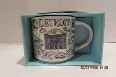STARBUCKS BEEN THERE SERIES "DETROIT" MICHIGAN....NEW - Sold on eBay Oct, 4th 2018 for $18.99