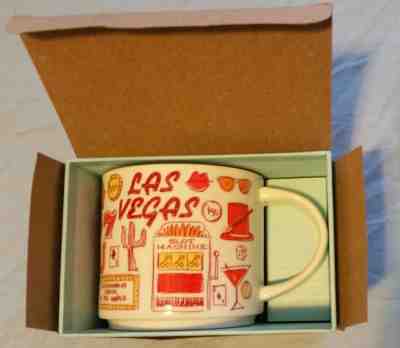 BRAND NEW Starbucks Been There Series Las Vegas Mug in Box  - Sold on eBay Oct, 3rd 2018 for $17.00