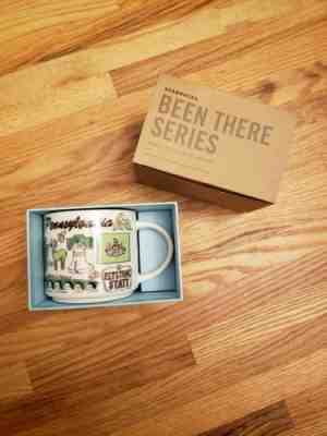 Starbucks Pennsylvania Been There Series Coffee Mug Collectible 15 oz New in Box - Sold on eBay Oct, 3rd 2018 for $23.00