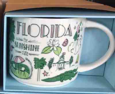 Starbucks Florida Been There Collection Mug Coffee Tea Cup 2018 NEW - Sold on eBay Oct, 3rd 2018 for $19.95