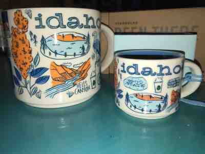 NEW Idaho Starbucks Been There Series Coffee Mug Ornament 2 oz Cup - Sold on eBay Oct, 1st 2018 for $23.95