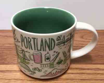 Starbucks Portland Oregon 14oz Coffee Mug - Been There Series - Sold on eBay Oct, 1st 2018 for $10.00