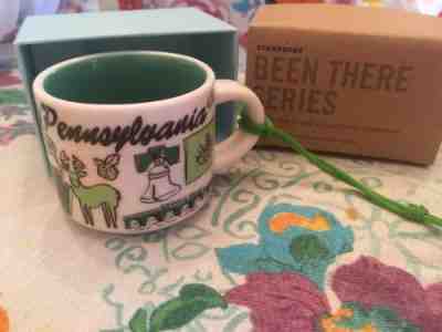 Starbucks “Been There Series” BTS Mini Mug Ornament Pennsylvania NIB - Sold on eBay Oct, 1st 2018 for $23.00
