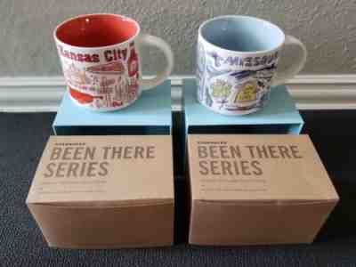 Starbucks Been There Series Missouri & Kansas City Lot of 2 Mugs New! - Sold on eBay Sep, 29th 2018 for $45.99