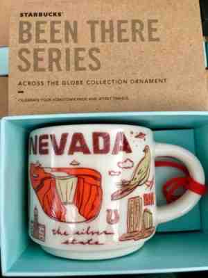 Starbucks 2oz NEVADA Demitasse BEEN THERE mug Ornament Cup NIB the silver state - Sold on eBay Sep, 29th 2018 for $16.95
